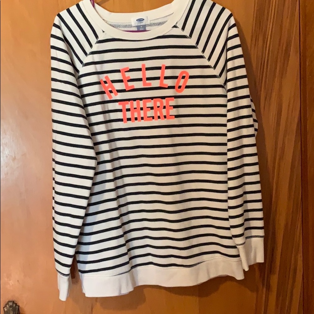 Oversized sweatshirt